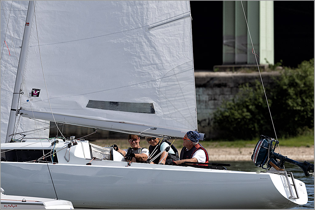100 Jahre Rheinwoche 2022 - 1. Wettfahrt Porz - Hitdorf, 03.06.2022,